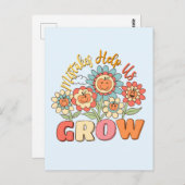 私たち救済が成長する間違い | よくはしゃぐフローラ動機 ポストカード (正面/裏面)