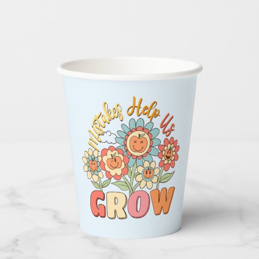 私たち救済が成長する間違い | よくはしゃぐフローラ動機 紙コップ (裏面)