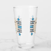 私たち最高のの愛する叔父は青いビールの名を星に タンブラーグラス (左)