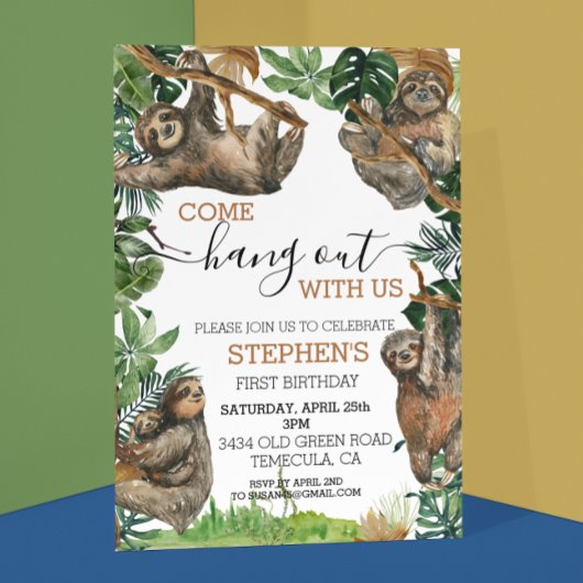 私たち来のつる誕生日と一緒に探す 招待状