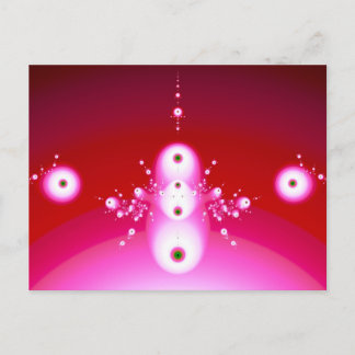 私たち来は安らかに可愛い抽象芸術エイリアン ポストカード