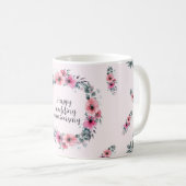 私たち祝の愛の物語は今日も毎日も コーヒーマグカップ (正面右)