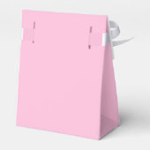 私たち祝の赤面ピンクパーティー フェイバーボックス (裏面サイド)