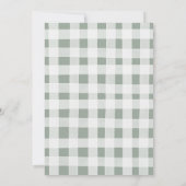 私たち素晴らしのアドベンチャーベビーシャワー招待状 招待状 (裏面)