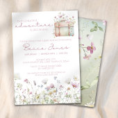 私たち素晴らしのアドベンチャーベビーシャワー招待状 招待状