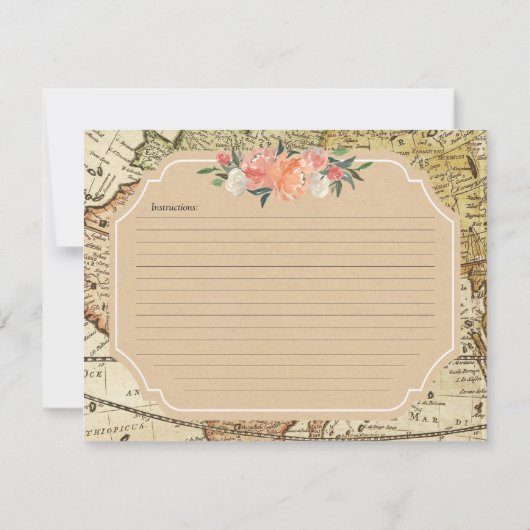 私たち素晴らしのアドベントレシピカード 招待状 (裏面)