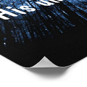 私たち素晴らしの主の聖書の詩詩篇147:4-5 ポスター (角)