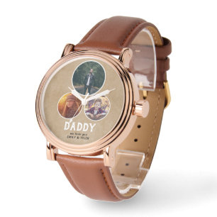 私たち素朴の愛するパパ3 Photo Father's Day 腕時計