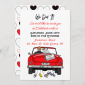 私たち結婚しました | 私たちだけで挙式した | 結婚しました 案内状 (正面/裏面)