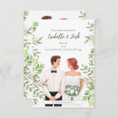 私たち結婚します！ エンクロージャーカード (正面/裏面)