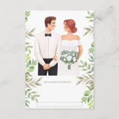 私たち結婚します！ エンクロージャーカード (裏面)