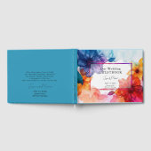 私たち結婚のゲストブックAnemone Dreamscape結婚の ゲストブック (全面)