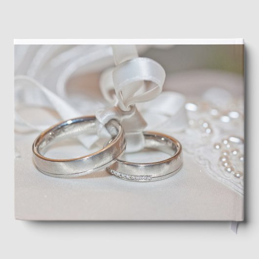 私たち結婚のリングや輪枕 ゲストブック (裏面)