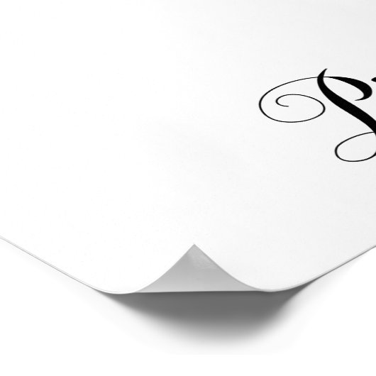 私たち結婚はオープンバーの看板ポスターを持っている ポスター (角)