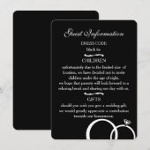 私たち結婚は 招待状 (正面/裏面)