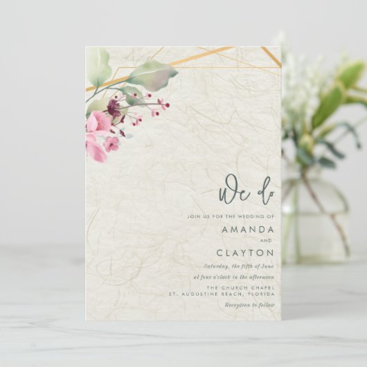 私たち結婚は 招待状 (スタンド正面)