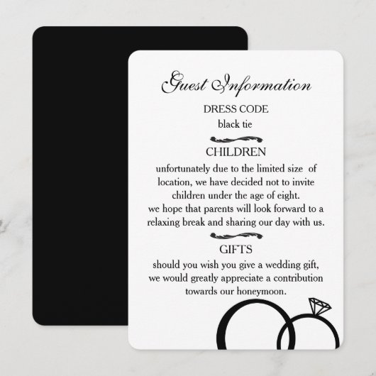 私たち結婚は 招待状 (正面/裏面)