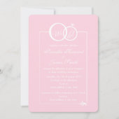 私たち結婚は 招待状 (正面)