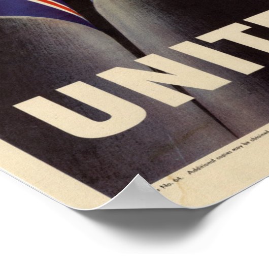 私たち統一されたは強い ポスター (角)