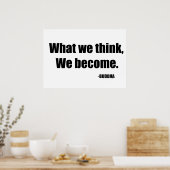 私たち考えがなること ポスター (キッチン)