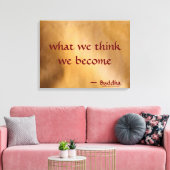 私たち考えが何か キャンバスプリント (インサイチュ (リビング))