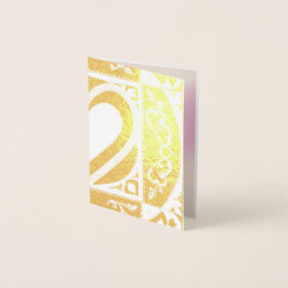 私たち肺一緒 箔カード