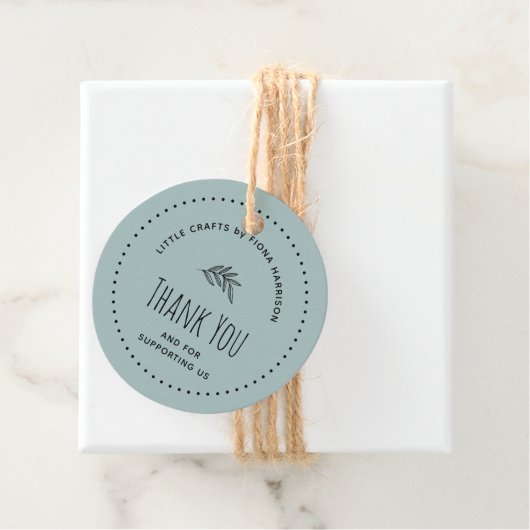 私たち自然をサポートしてくれてありがとう フェイバータグ (インサイチュ)