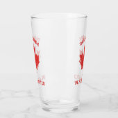 私たち親愛はカナダ彼が政治的抗議を嫌い タンブラーグラス (左)