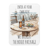 私たち買はブーズパッケージクルーズ マグネット (縦)