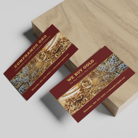 私たち買金ゴールド名刺2 名刺