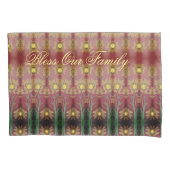 私たち賛美の家族の枕ケース 枕カバー (正面左)