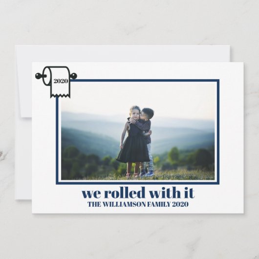 私たち転がはそれを持つ | Covidクリスマスユーモア シーズンカード (正面)