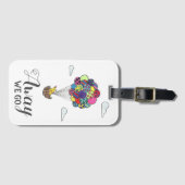 私たち遠くには旅行ギフト ラゲッジタグ (正面横)