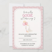 私たち間抜けの誕生日の招待 招待状 (正面)