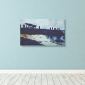 私たち食べは魚を全部捕まえたとか? キャンバスプリント (インサイチュ (ウッドフロア))