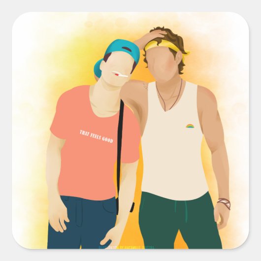 私たち魅力的のように – AC スクエアシール (正面)