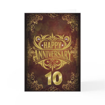 私たち10年の記念日