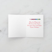 私たち2人のクリスマスグリーティングカード シーズンカード (内部)