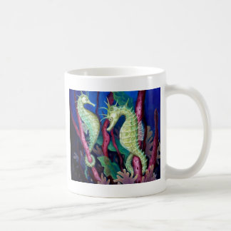 私たち2人 – Seahorse Art コーヒーマグカップ