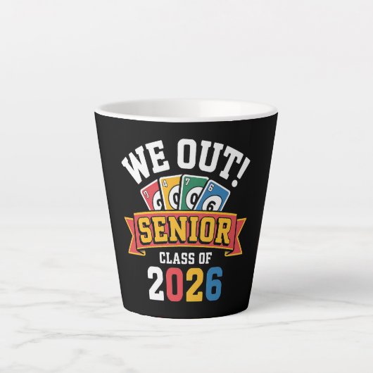 私たち2026年卒業生 カフェラテマグ (正面)