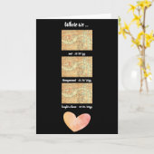 私たち - イベント マップの日付を追加 記念日マップ カード (黄色い花)