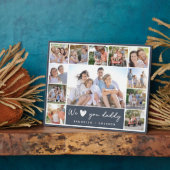 私たち♥パパ写真コラージュ フォトプラーク (側面)