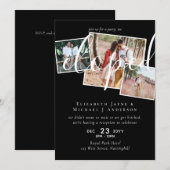 私たち　極秘結婚　発表　パーティ　写真 (正面/裏面)