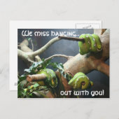 私た恋しく思ちは君と付き合う ポストカード (正面/裏面)