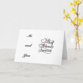 私た最高のちに会った日以来の友人ハッピーバースデー カード (黄色い花)