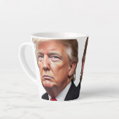 「私だけにこんなことができる」ラテマグカップ カフェラテマグ (左アングル)