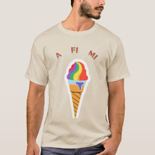 私だけのアイスクリームコーン Tシャツ