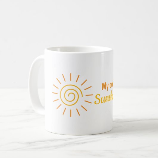 私だけの太陽マグ&カップ コーヒーマグカップ (正面左)