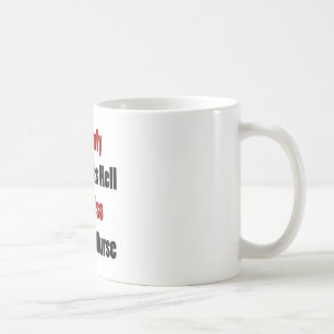 私だけまた熱いです私ですすばらしいナース コーヒーマグカップ