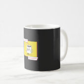 私だけ与えのコーヒで誰も傷つけない コーヒーマグカップ (正面右)